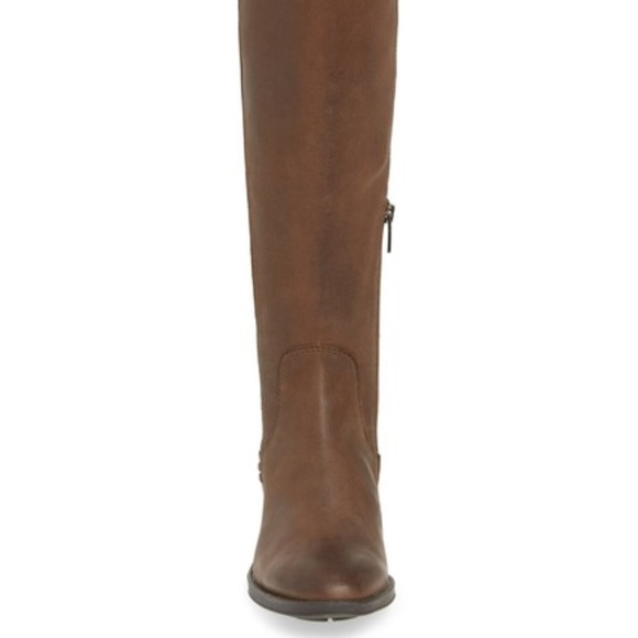 Vince Camuto Dark Taupe Brown Boots - Picture 3 of 5